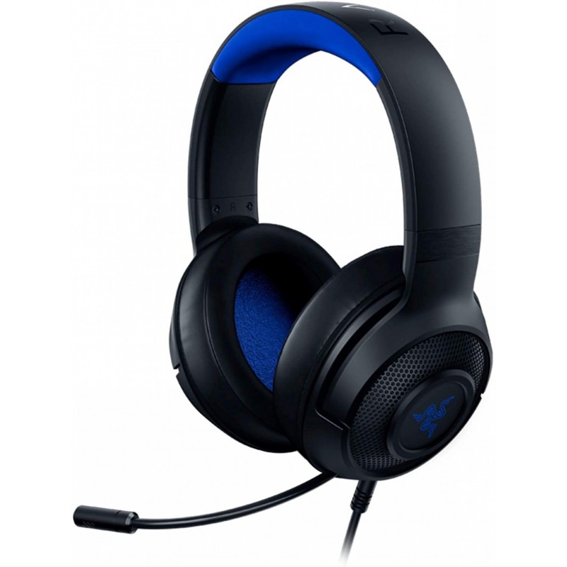 OUTLET AURICULAR GAMER RAZER KRAKEN X FOR CONSOLE BLACK-BLUE PS XBOX SWITCH