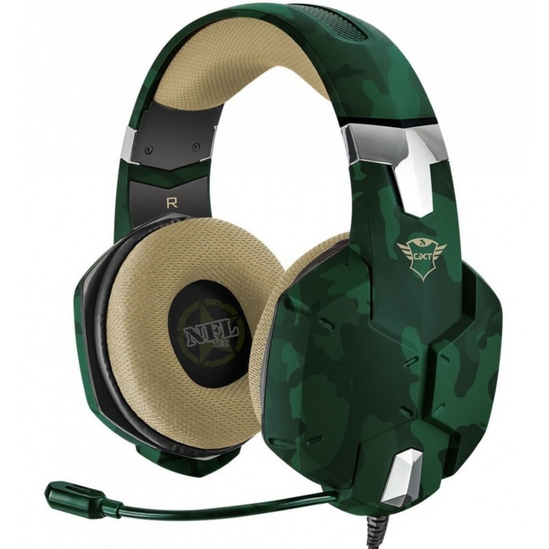 OUTLET AURICULAR GAMER TRUST CARUS JUNGLE GXT 322C