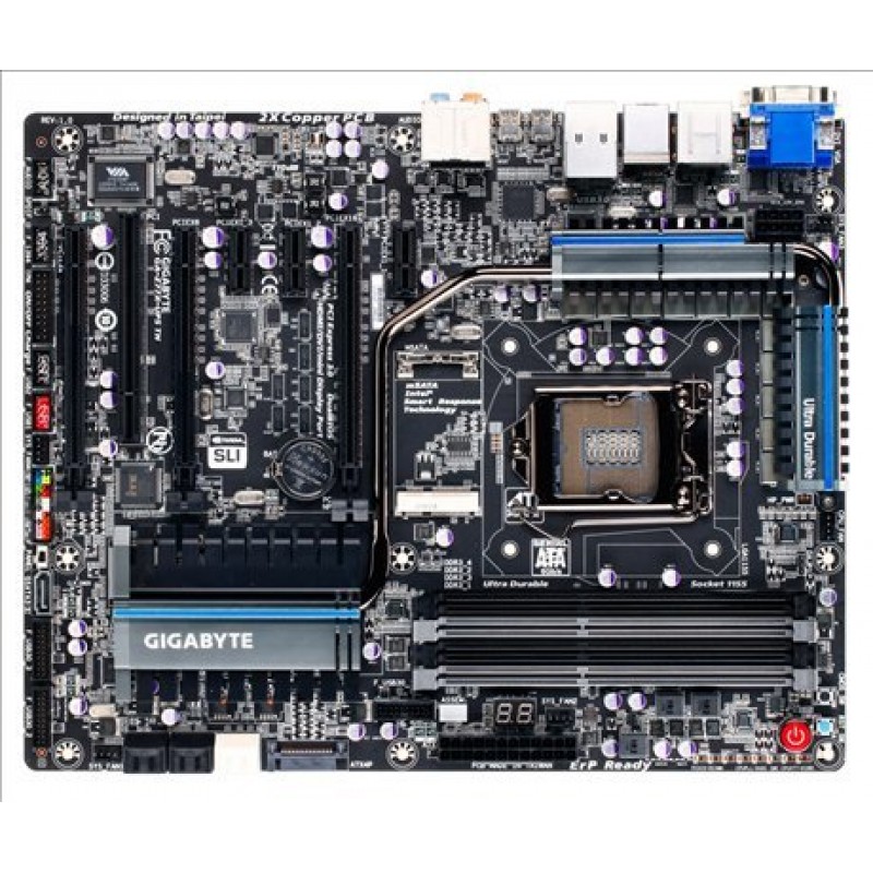 OUTLET GIGABYTE (1155) GA-Z77-D3H