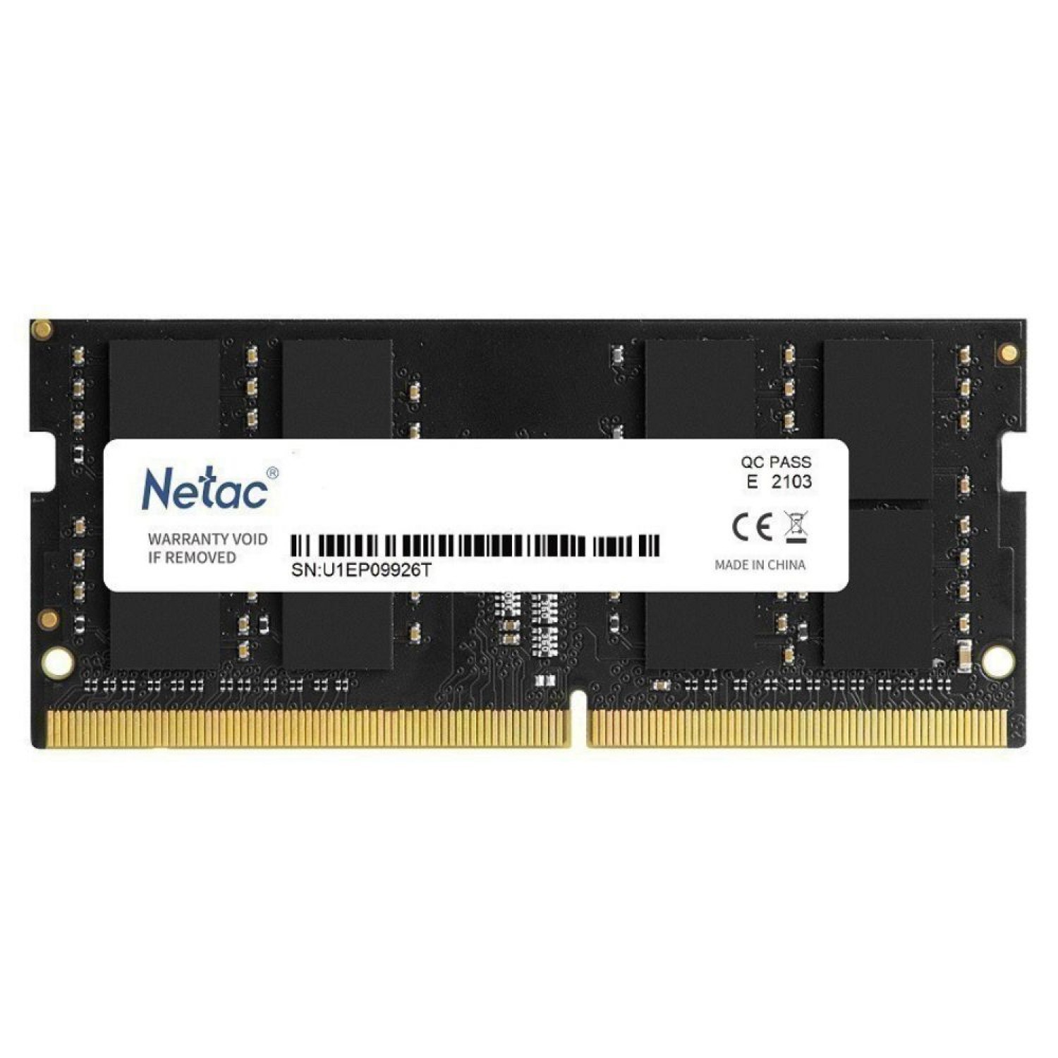 OUTLET MEMORIA NETAC BASIC DDR4 SODIMM 16GB 2666 C19