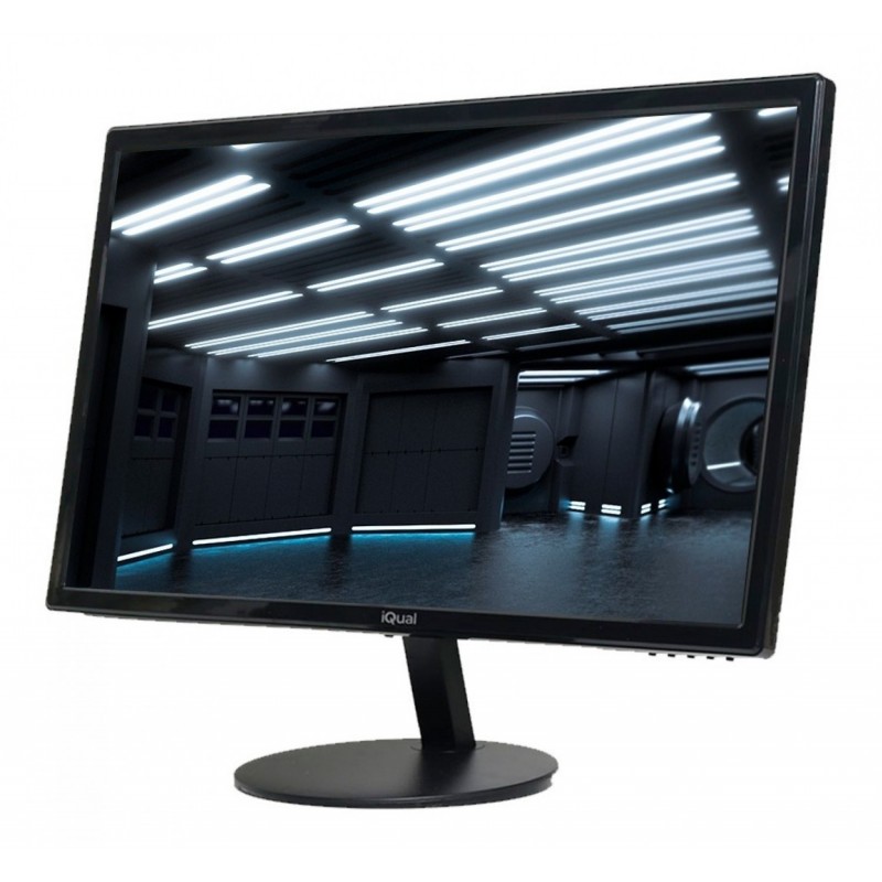 OUTLET MONITOR IQUAL FLAT 19 IQ19 BLACK