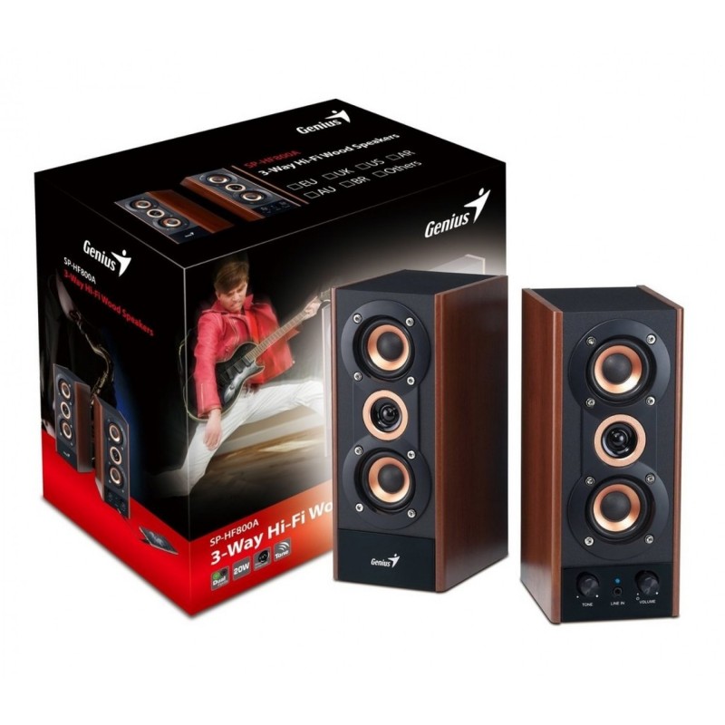 OUTLET PARLANTE GENIUS SP-2.0 HF800A II MADERA