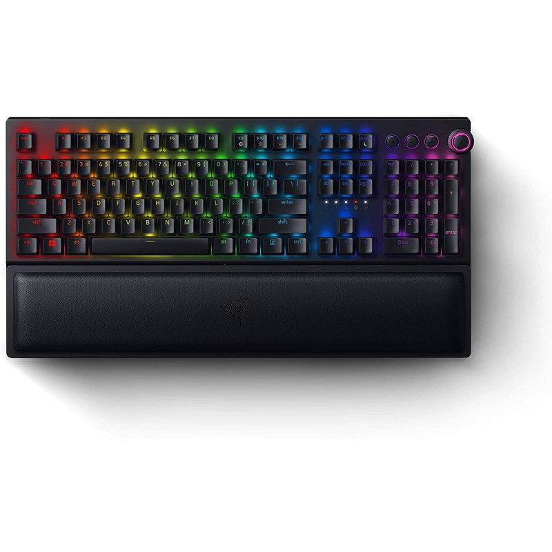 OUTLET TECLADO GAMER RAZER BLACKWIDOW V3 PRO WIRELESS YELLOW SWITCH