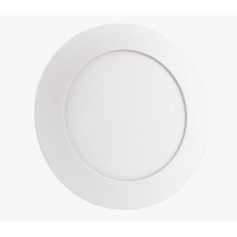 PANEL FLAT CIRCULAR KING 18W AC165-265V FRIO 6500K