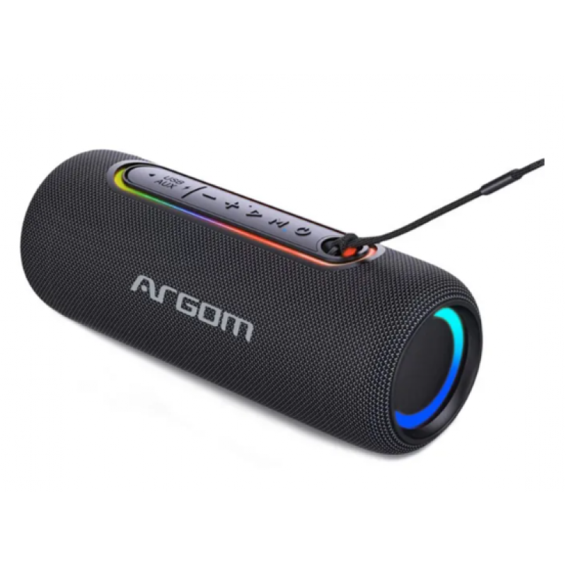 PARLANTE ARGOMTECH X30 BLUETOOTH LED 2000MAH BLACK