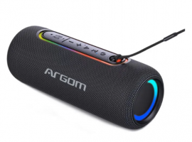 PARLANTE ARGOMTECH X30 BLUETOOTH LED 2000MAH BLACK