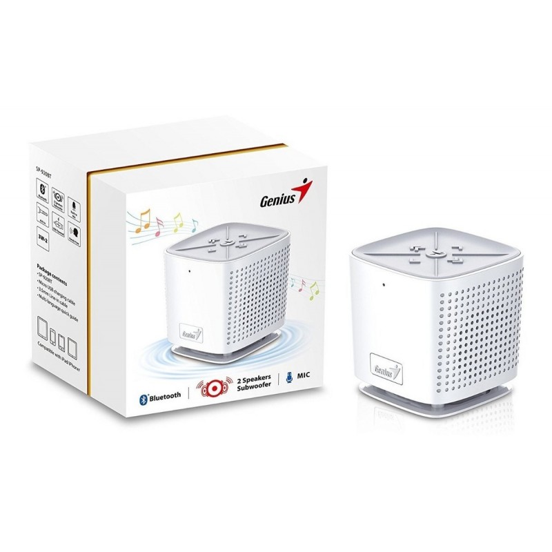 PARLANTE GENIUS SP-925BT WHITE