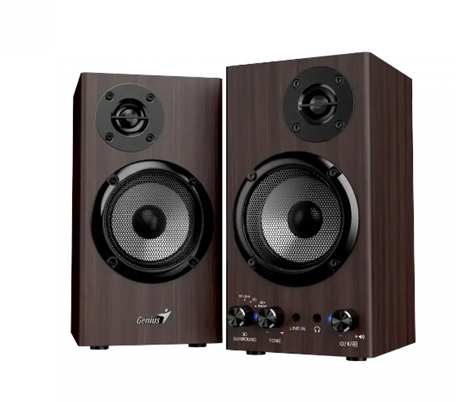 Parlante Genius Sp-hf520bt Dark Brown