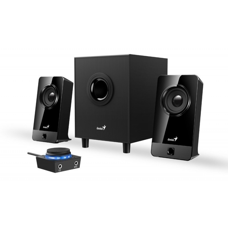 PARLANTE GENIUS SW-2.1 300X BLACK