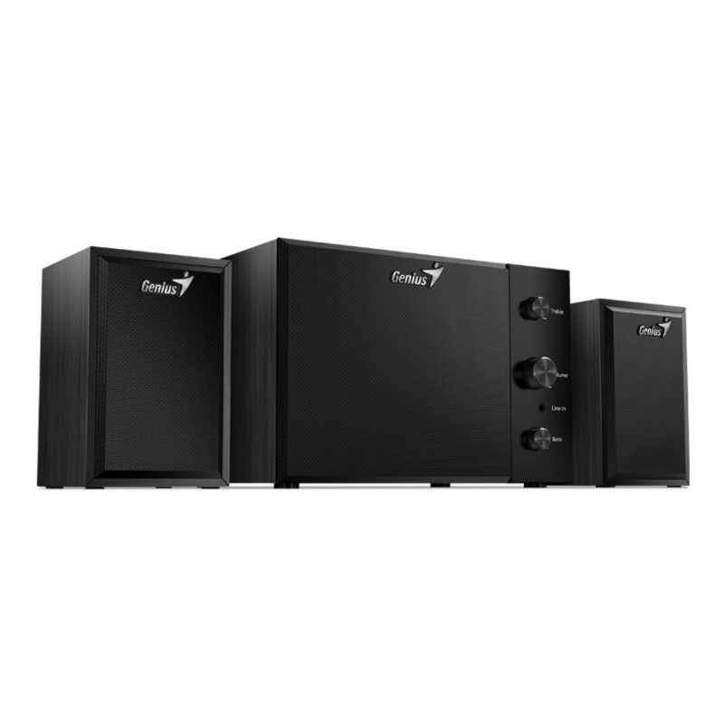 PARLANTE GENIUS SW-2.1 350 BLACK