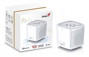 PARLANTE PORTATIL BLUETOOTH GENIUS SP-925BT WHITE