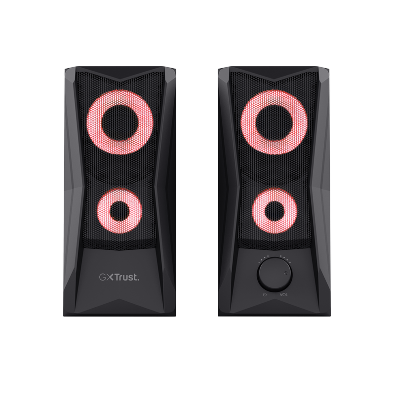 PARLANTE TRUST JAVV RGB SET BLACK 2.0 GXT606B