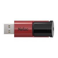 PEN DRIVE NETAC U182 RED 3.0 128GB RETRACTIL