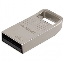 PEN DRIVE PATRIOT TAB200 64GB USB 2.0 USB 2.0 TYPE-A SILVER PS001693