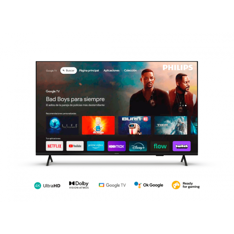 PHILIPS TV LED SMART 55 UHD 4K PUD7908