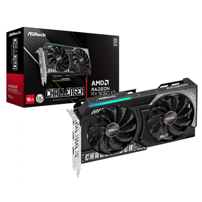 PLACA DE VIDEO ASROCK RX9060XT CL 16GO