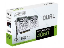 PLACA DE VIDEO ASUS DUAL RTX 4060 O8G WHITE