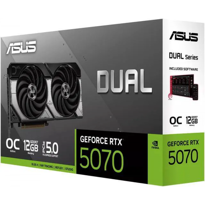 PLACA DE VIDEO ASUS DUAL RTX 5070 OC12GB
