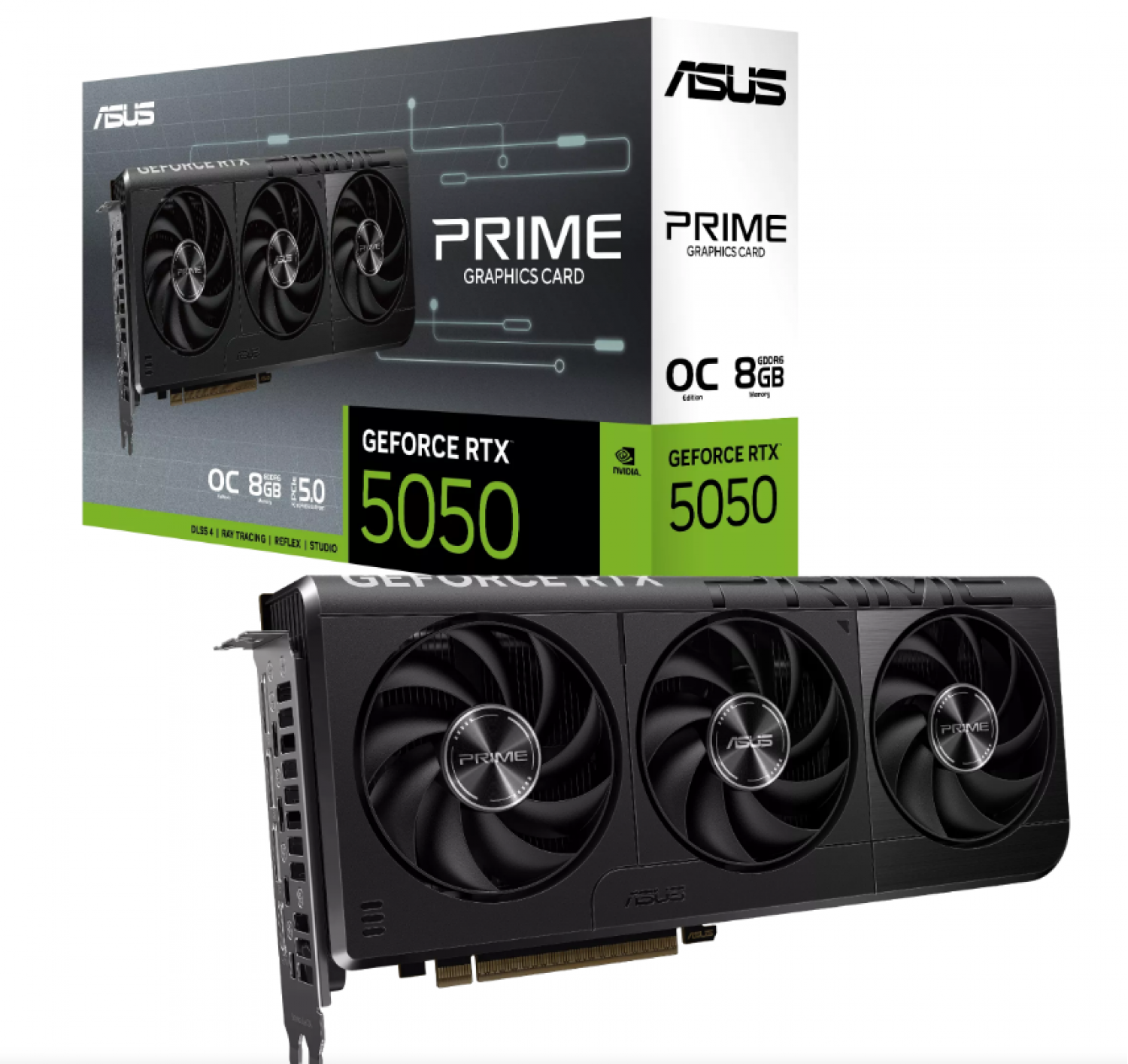 Placa De Video Asus Prime Rtx 5050 O8gb