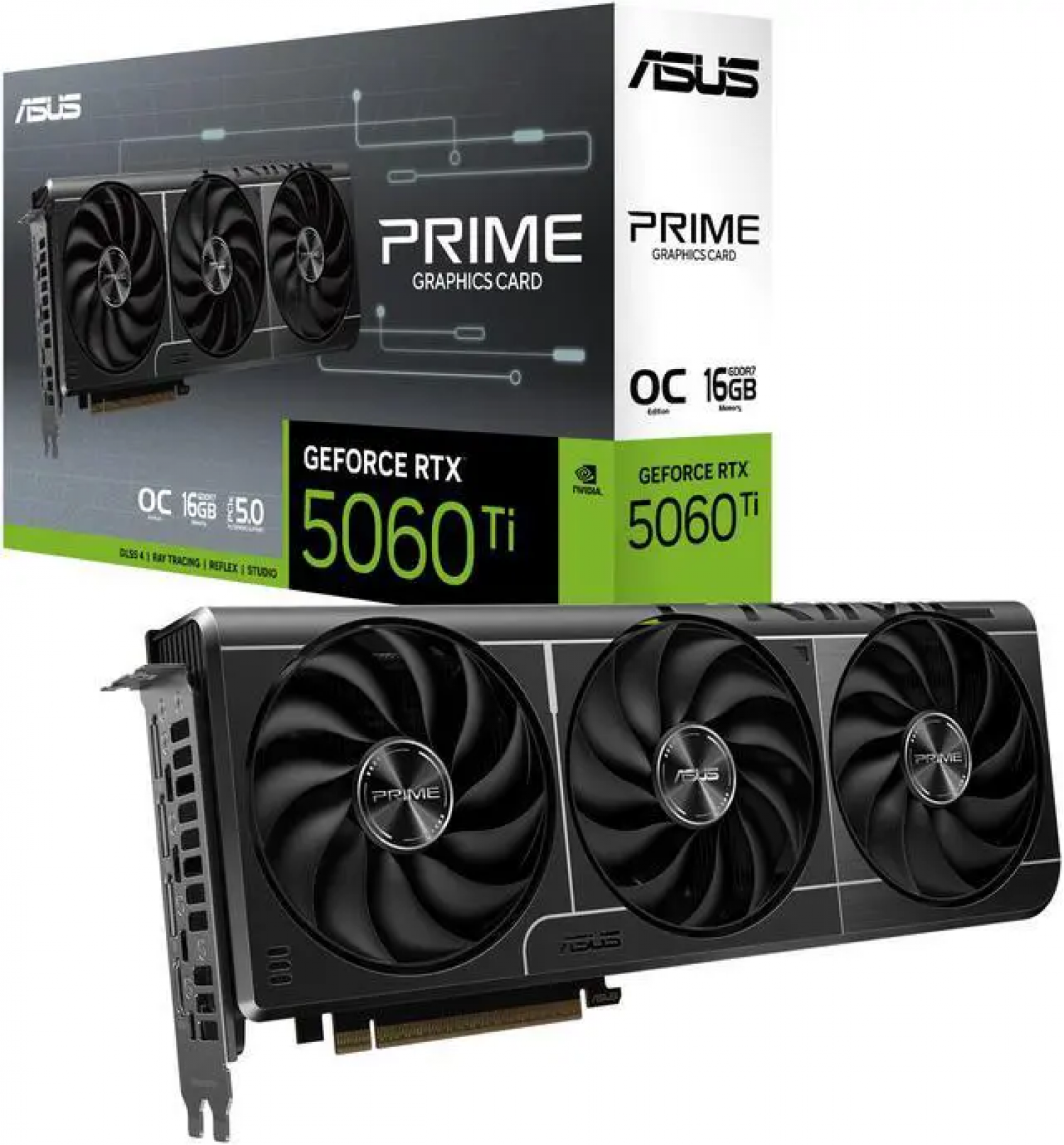 Placa De Video Asus Prime Rtx 5060ti O 16gb
