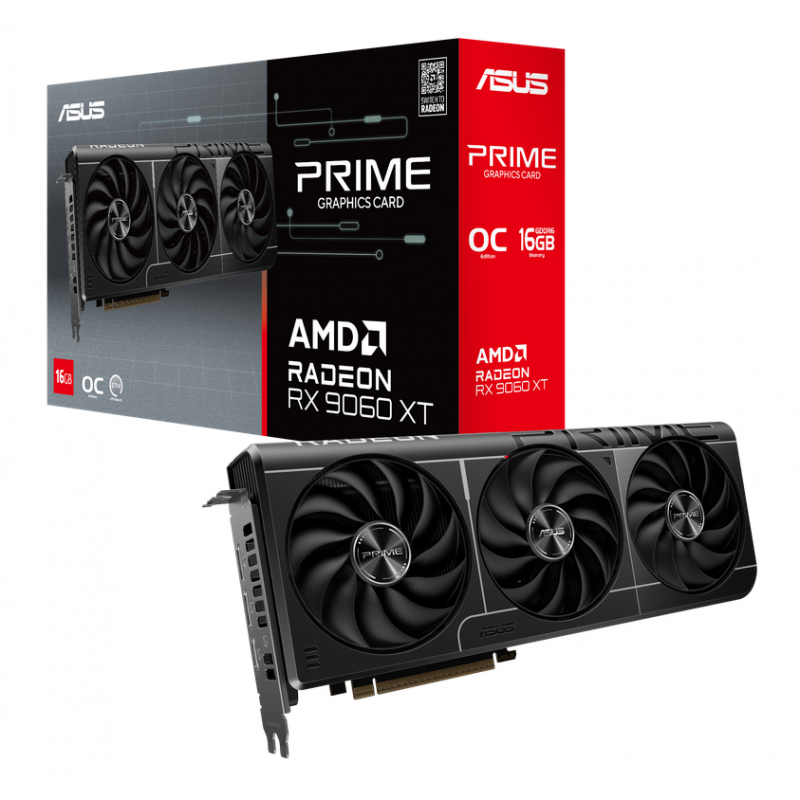 PLACA DE VIDEO ASUS PRIME RX 9060XT 16GB