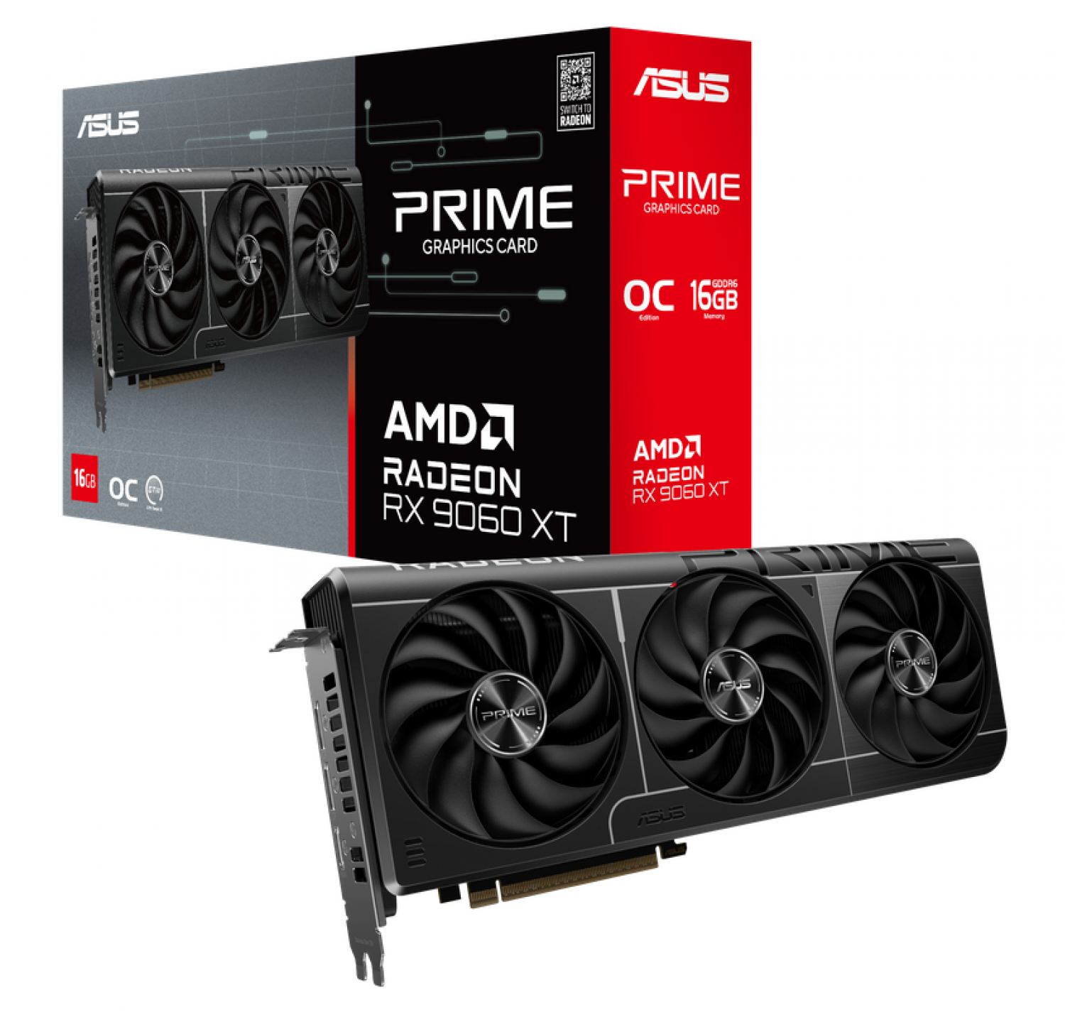 PLACA DE VIDEO ASUS PRIME RX 9060XT 16GB