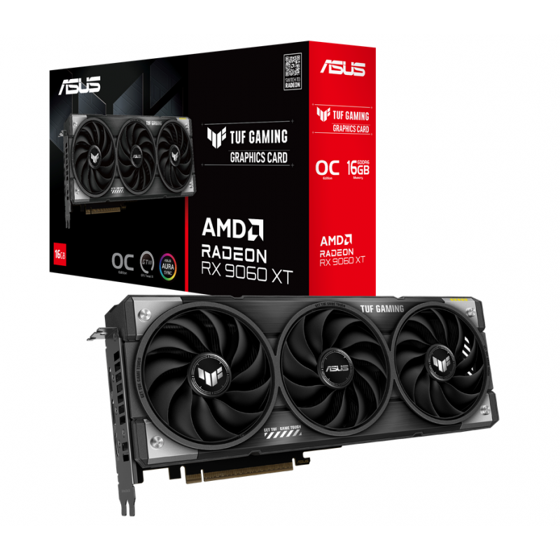 PLACA DE VIDEO ASUS TUF RX 9060XT OC 16GB GAMING