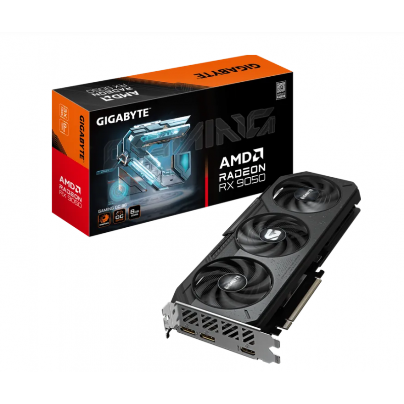 PLACA DE VIDEO GIGABYTE RADEON R9050 GAMING OC 8GB