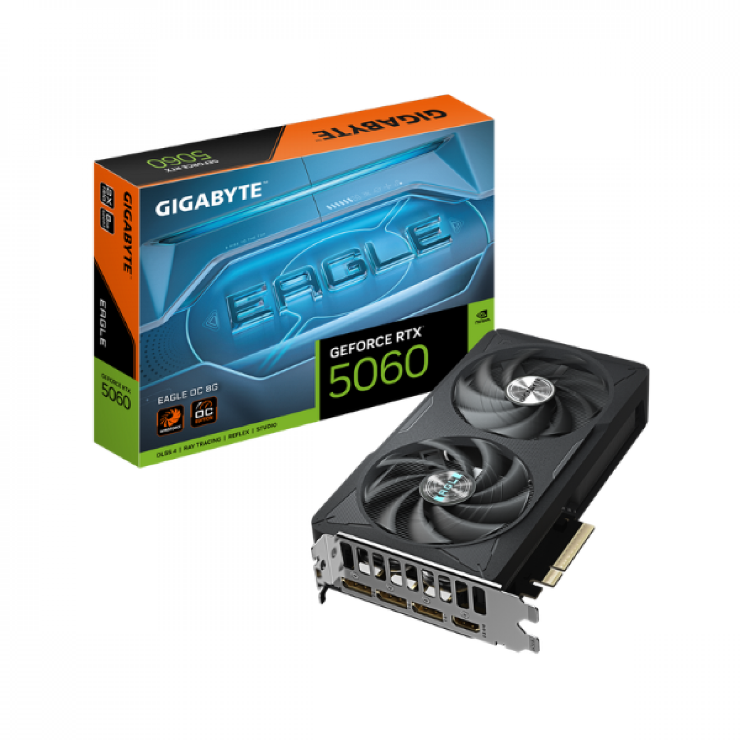 Placa De Video Gigabyte Rtx 5060 Eagle Oc 8gb