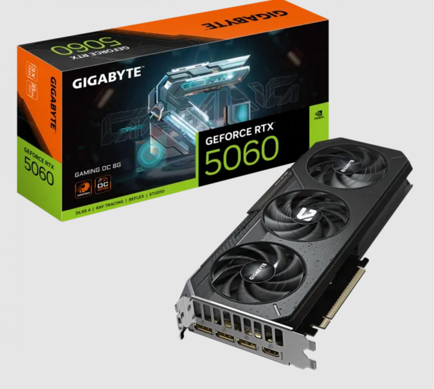 Placa De Video Gigabyte Rtx5060 Gaming Oc 8g