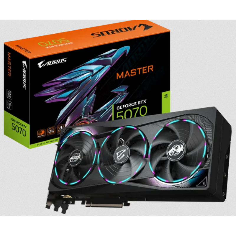 PLACA DE VIDEO GIGABYTE RTX 5070 AORUS 12GB GDRR7