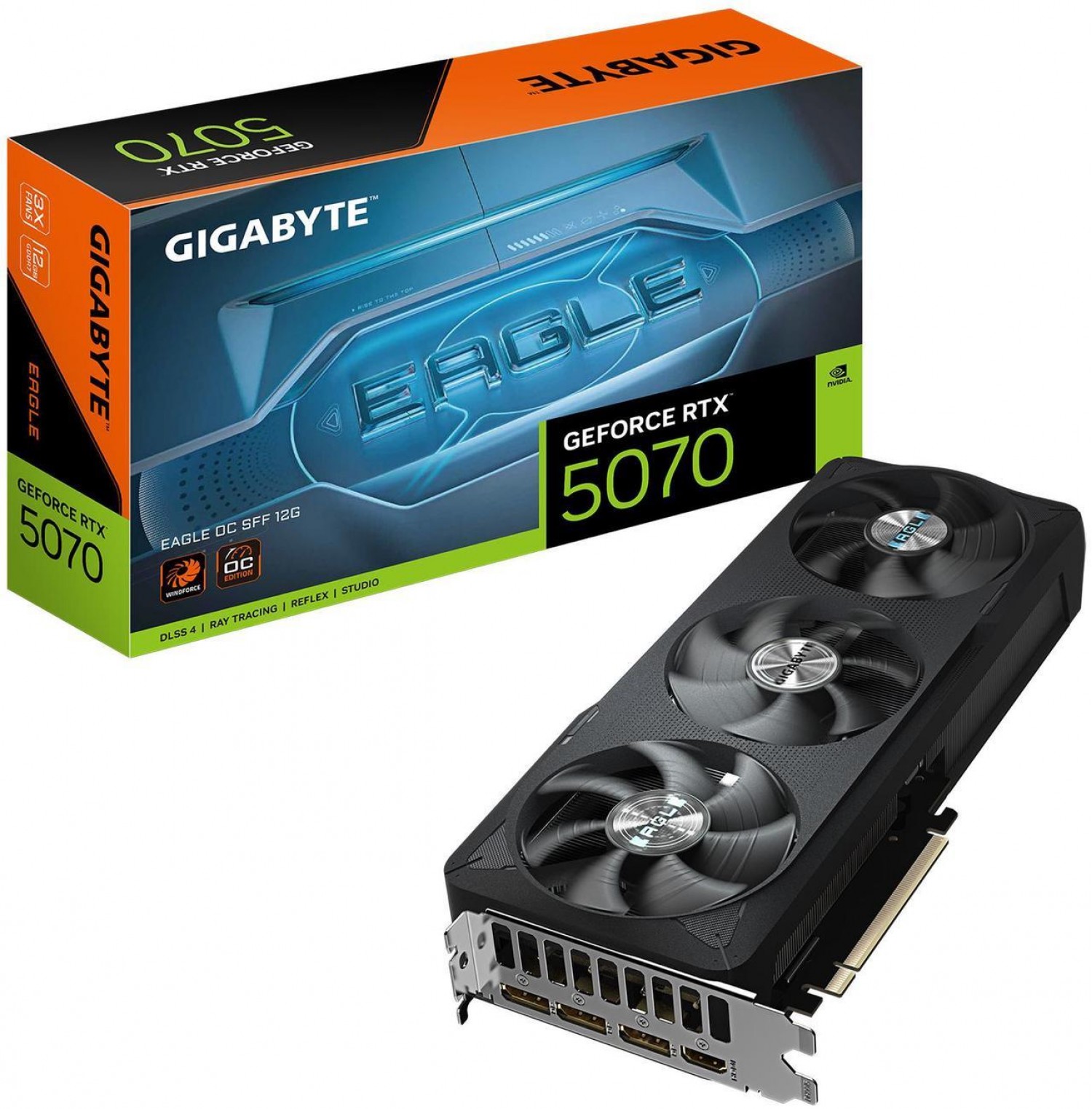 Placa De Video Gigabyte Rtx 5070 Eagle Oc 12gb