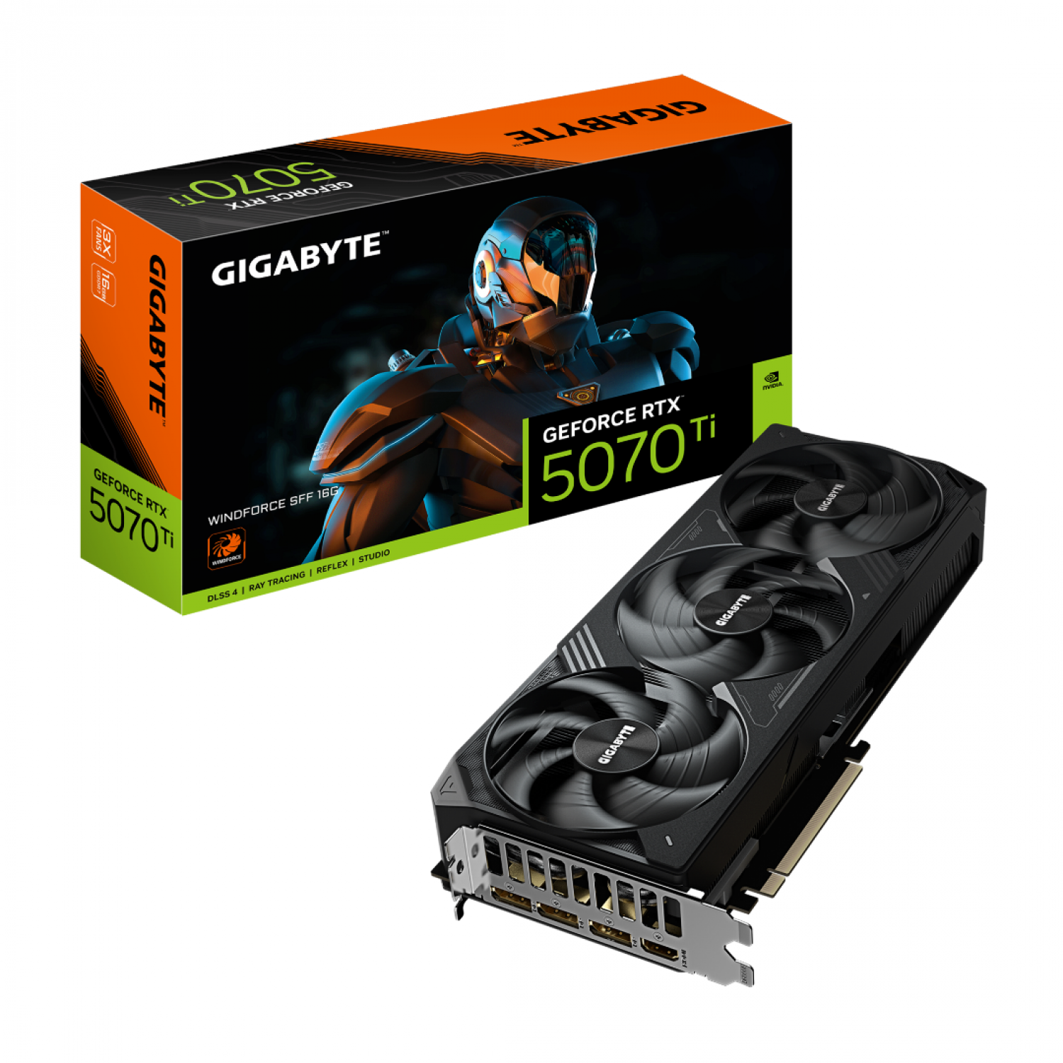 PLACA DE VIDEO GIGABYTE RTX 5070TI WF3 16GB