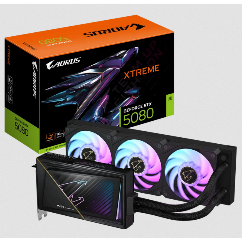 PLACA DE VIDEO GIGABYTE RTX 5080 AORUSX 16GB