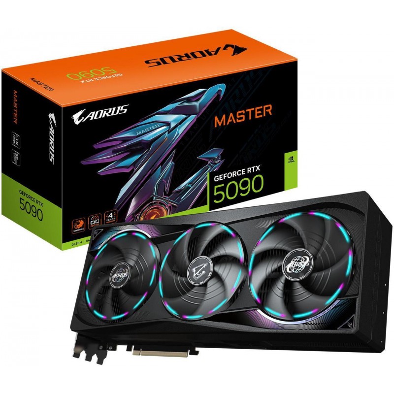 PLACA DE VIDEO GIGABYTE RTX 5090 AORUS MASTER 32GB