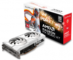 PLACA DE VIDEO SAPPHIRE PURE RX 9060 XT GAMING OC 16GB (WHITE)