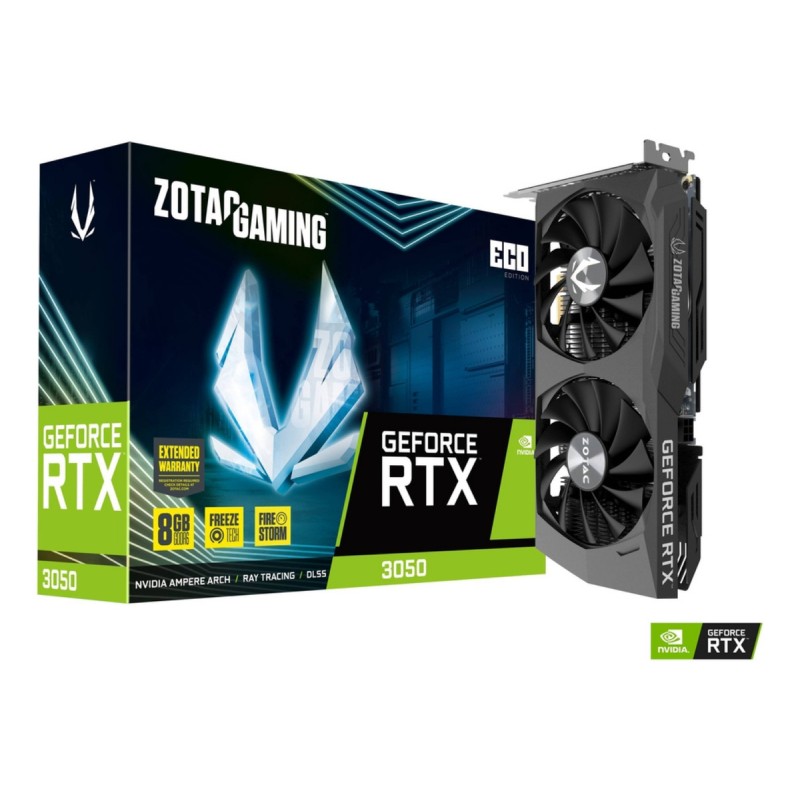 PLACA DE VIDEO ZOTAC RTX 3050 8GB ECO GDDR6