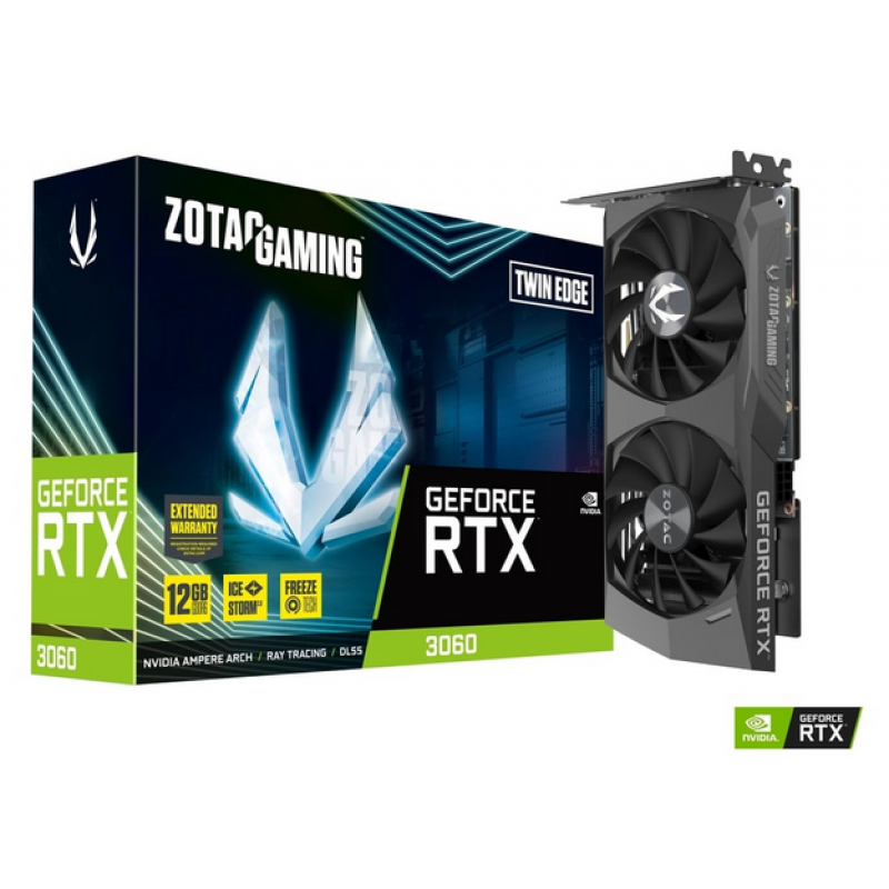 PLACA DE VIDEO ZOTAC RTX 3060 12GB TWIN EDGE