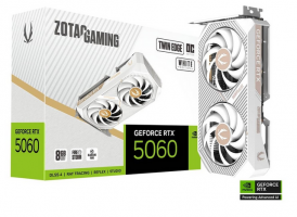 PLACA DE VIDEO ZOTAC RTX 5060 8GB TWIN EDGE OC WHITE