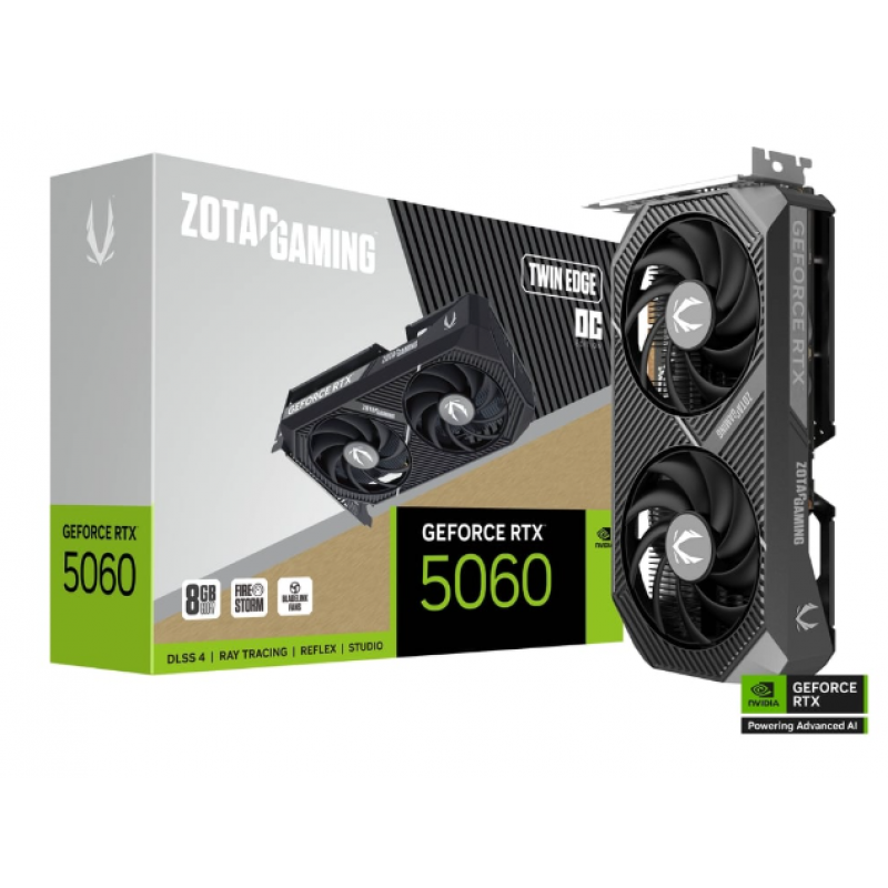 PLACA DE VIDEO ZOTAC RTX 5060 8GB TWIN EDGE OC