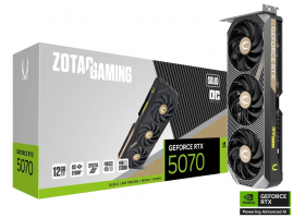 PLACA DE VIDEO ZOTAC RTX 5070 12GB SOLID OC
