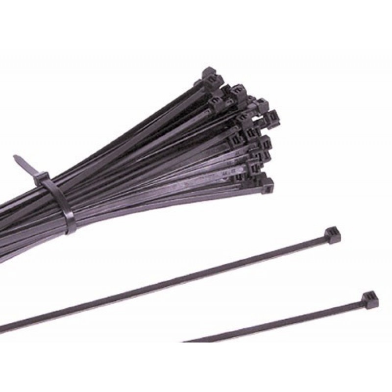 PN48-300N PRECINTO DE NYLON 4.8MM X 300MM NEGRO X100 U PN48-300N