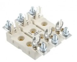 RT36-00 160A BASE FUSIBLE NH00 IN160A TRIPOLAR