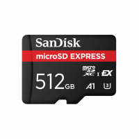 SANDISK MICROSD EXPRESS 512GB PCIe3 NVMe Up to 650 MB/s Write
