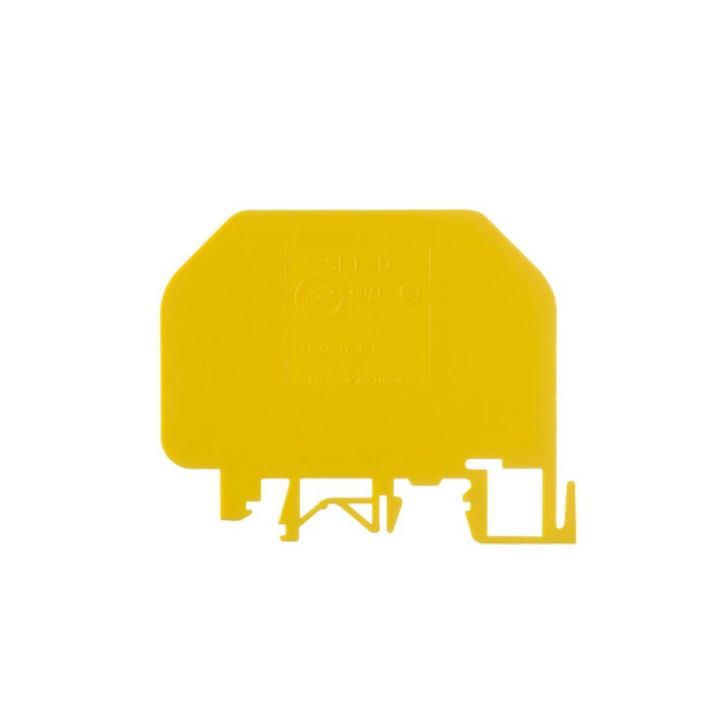 SE1-D SEPARADOR 64X52MM ESPESOR DE 1MM AMARILLO