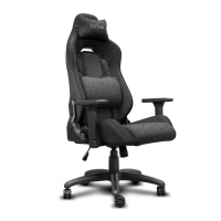 SILLA GAMER TRUST RUYA DE TELA GREY GXT723