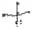 SOPORTE DE ESCRITORIO CUADRUPLE INTELAID 13/27 CARGA MAXIMA 32KG IT-DB34E