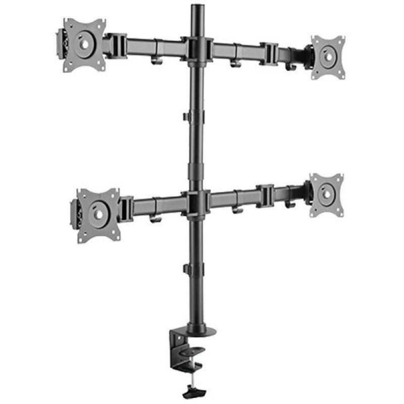 SOPORTE DE ESCRITORIO CUADRUPLE INTELAID 13/27 CARGA MAXIMA 32KG IT-DB4E