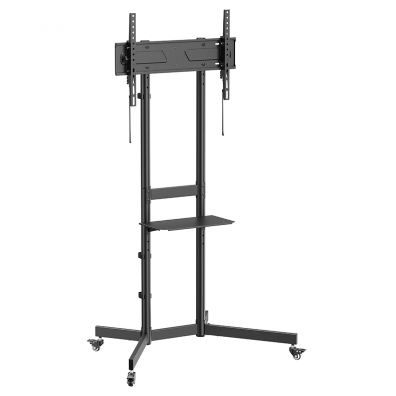 SOPORTE INTELAID TV MOVIL EN ACERO REGULABLE EN ALTURA  ESTANTE PARA CAMARA IT-SMT
