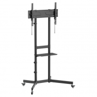 SOPORTE INTELAID TV MOVIL EN ACERO REGULABLE EN ALTURA  ESTANTE IT-SMT